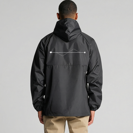 Poker Windbreaker - Lightweight Hooded Jacket for Players